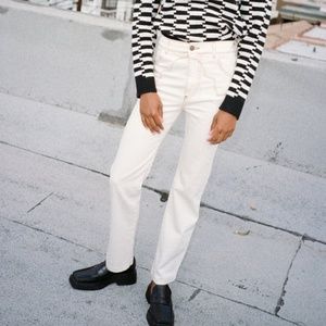 (Lisa Says Gah) Pastiche Jean in Off-White